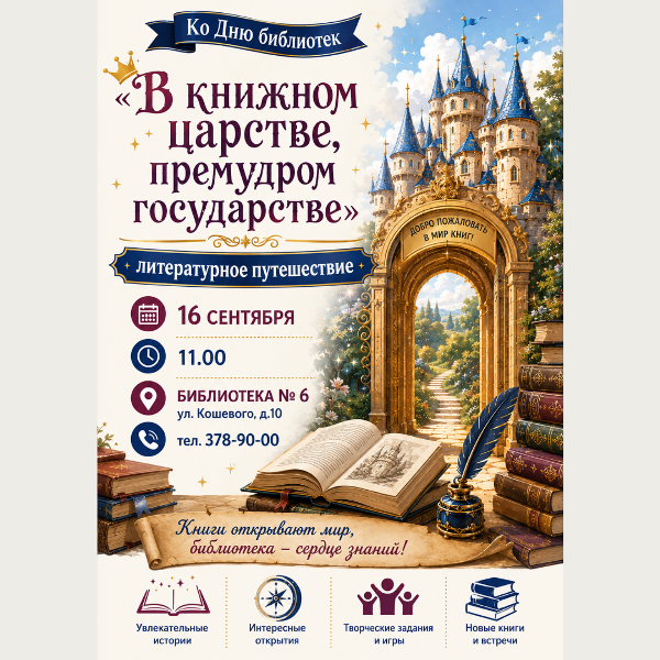В книжном царстве, премудром государстве