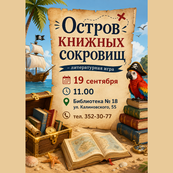 Остров книжных сокровищ